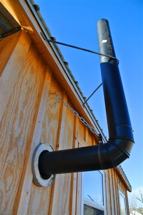 steel stove pipe through wall